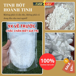 Tinh Bột Hoành Tinh Nguyên Chất 100% - Bổ Tỳ Vị, Dưỡng Âm, Hỗ Trợ Tiêu Hóa - Hình ảnh 2