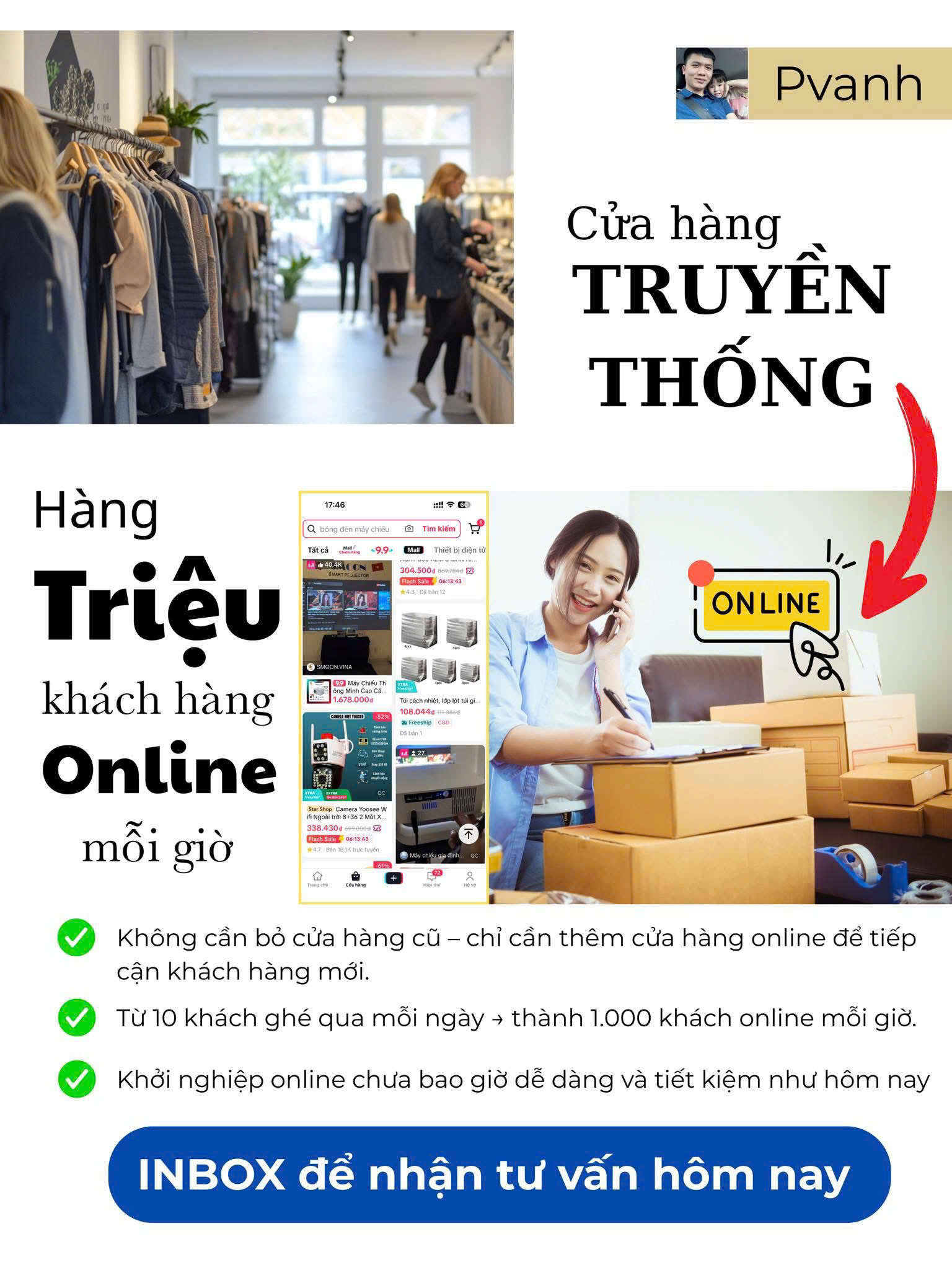 nhận xây dựng hệ thống bán hàng đa kênh tại quảng bình